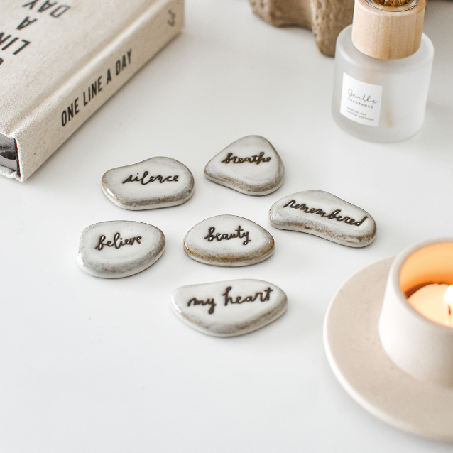 Rae Dunn Magnetic Word Stones Mobile