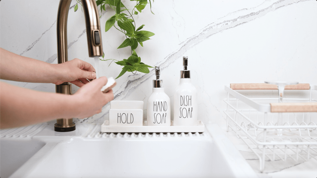 Rae dunn kitchen sponge holder online