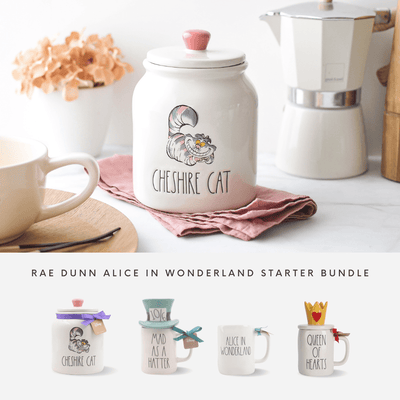 Rae Dunn Alice in Wonderland Starter Bundle