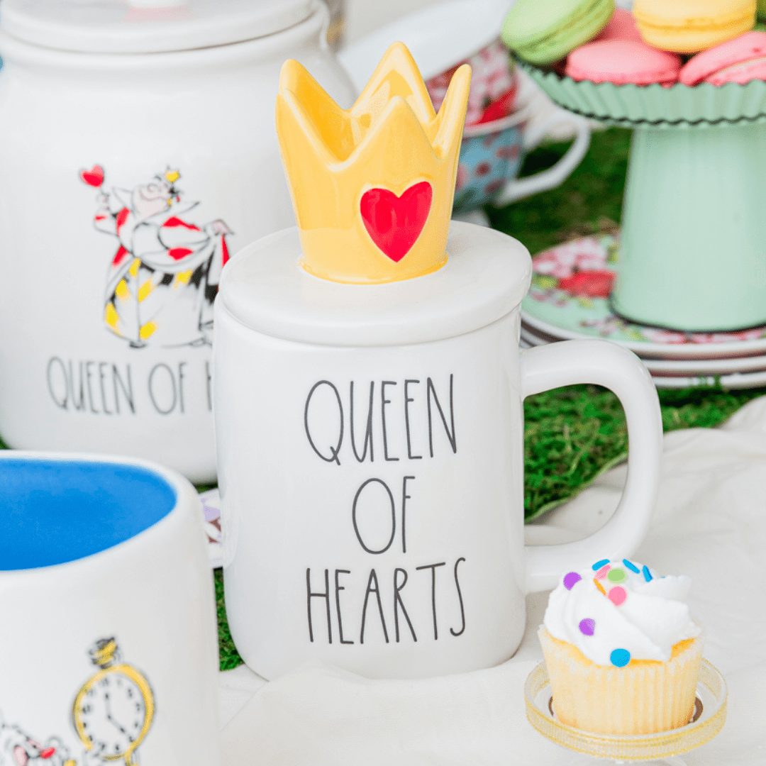 Disney's Alice in Wonderland Cake Topper Set Featuring the Queen of Hearts