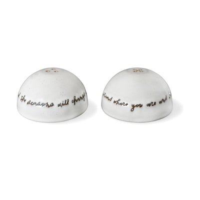 Sentiment Spice Shakers Set of 2