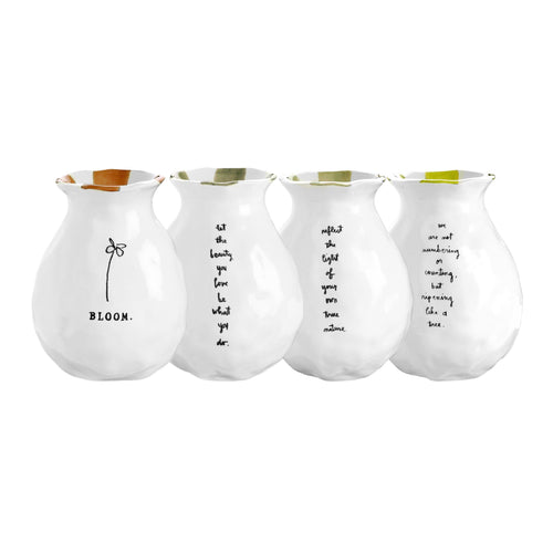 BLOOM Bud Vases, Set of 4