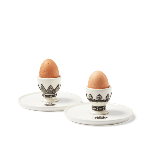 Rae Dunn Crown Egg Cups Set of 2