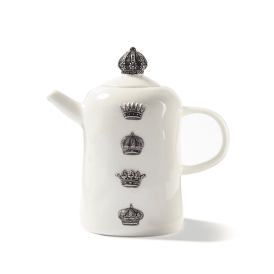 Rae Dunn Crown Teapot