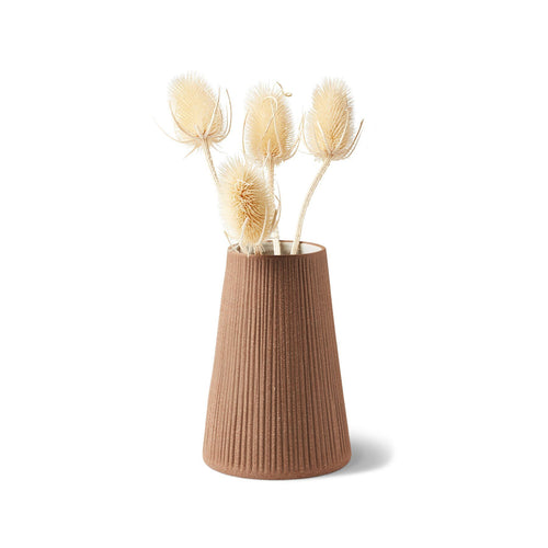 Canyon Clay Flower Vase, 7.25"