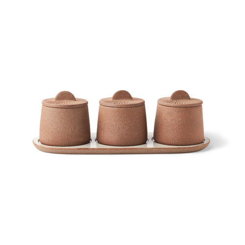 Canyon Decorative Spice Jars, Set of 3