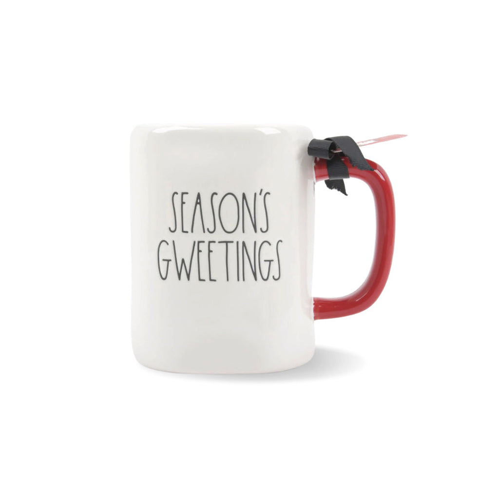 Rae Dunn Looney Tunes™ SEASON'S GWEETINGS Tweety Bird Christmas Mug –  MAGENTA Retail