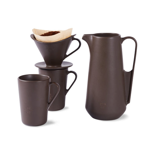 Icon Drip. Pour. Sip. Coffee System Espresso, Set of 4